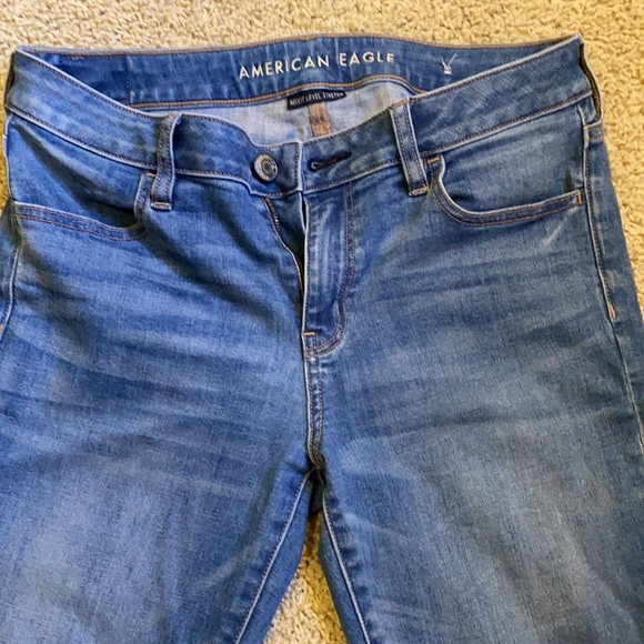AMERICAN EAGLE women’s JEANS. SIZE 10 LONG. - Picture 5 of 15